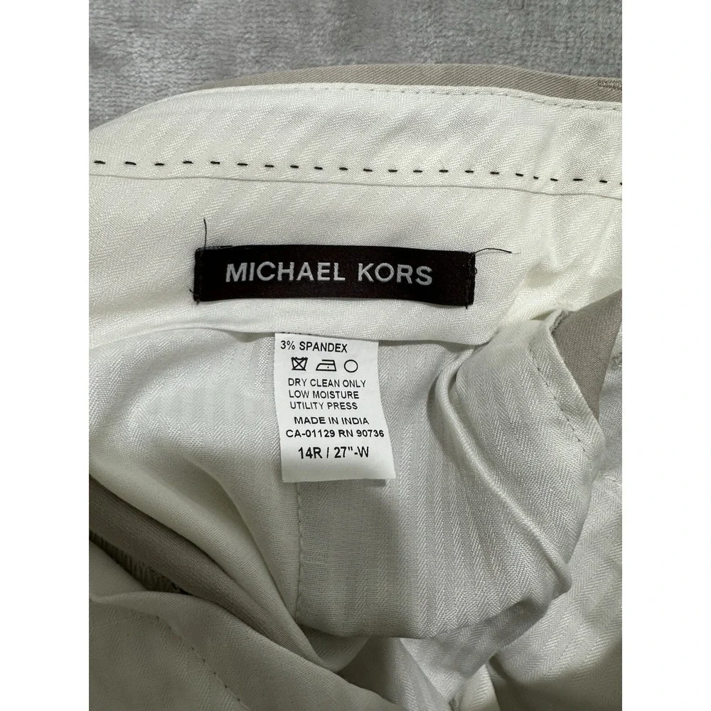 MICHAEL KORS Girls Straight Chino Trousers 13-14 Years Size 14R Pockets‎ EUC